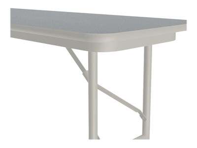 Correll Folding Table, 72" x 18", Gray (CF1872TF-15)