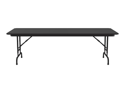 Correll Folding Table, 96 x 30, Black (CFA3096TF-07)