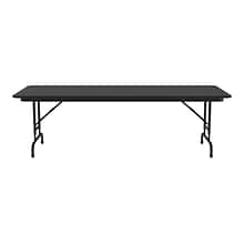 Correll Folding Table, 96 x 30, Black (CFA3096TF-07)