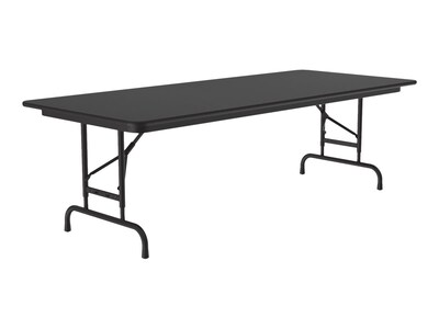 Correll Folding Table, 96" x 30", Black (CFA3096TF-07)