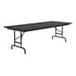 Correll Folding Table, 96" x 30", Black (CFA3096TF-07)
