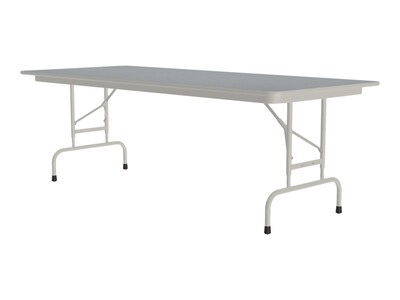 Correll Folding Table, 96" x 30", Gray (CFA3096TF-15)