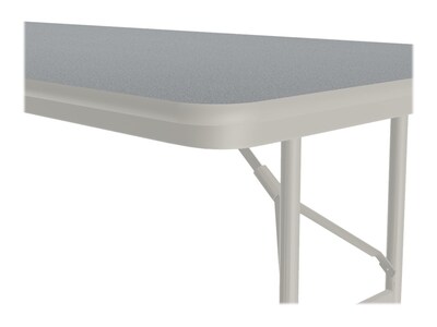 Correll Folding Table, 96" x 30", Gray (CFA3096TF-15)