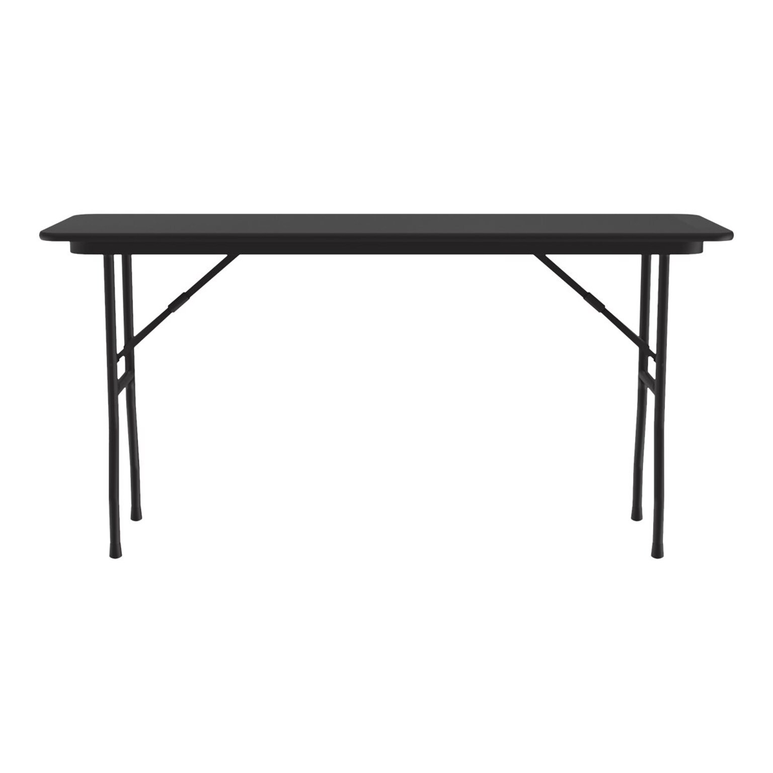 Correll Folding Table, 72 x 18, Black (CF1872TF-07)