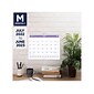 2022-2023 AT-A-GLANCE 12" x 15" Academic Monthly Wall Calendar, White/Purple/Red (AY8-28-23)