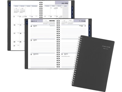 2022-2023 AT-A-GLANCE DayMinder 5 x 8 Academic Weekly/Monthly Planner, Charcoal (AYC200-45-23)