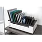 Luxor 12-Unit AC Charging Station, Black/White (LOTT12)