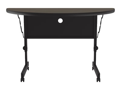Correll Folding Table, 48 x 24, Walnut (FT2448TFHR-01)