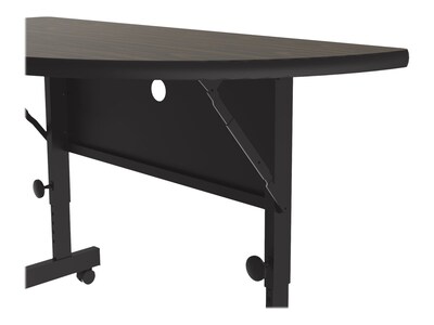 Correll Folding Table, 48" x 24", Walnut (FT2448TFHR-01)