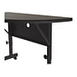 Correll Folding Table, 48" x 24", Walnut (FT2448TFHR-01)