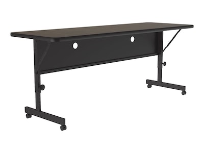 Correll Folding Table, 60" x 24", Walnut (FT2460TF-01)