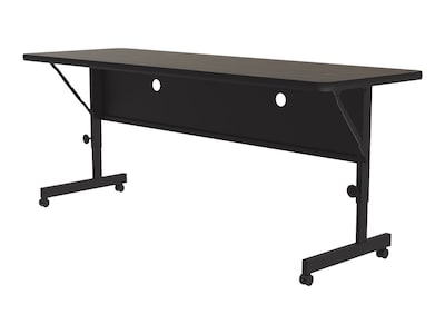 Correll Folding Table, 60" x 24", Walnut (FT2460TF-01)