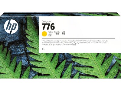 HP 776 Yellow Standard Yield Ink Cartridge (1XB08A)