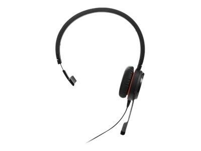 jabra Evolve 30 II Mono 3.5mm Mono Phone & Computer Headset, Black (14401-20)