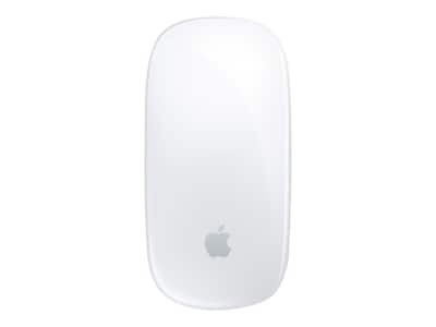 Apple Magic Wireless Bluetooth Mouse, White/Silver (MK2E3AM/A)