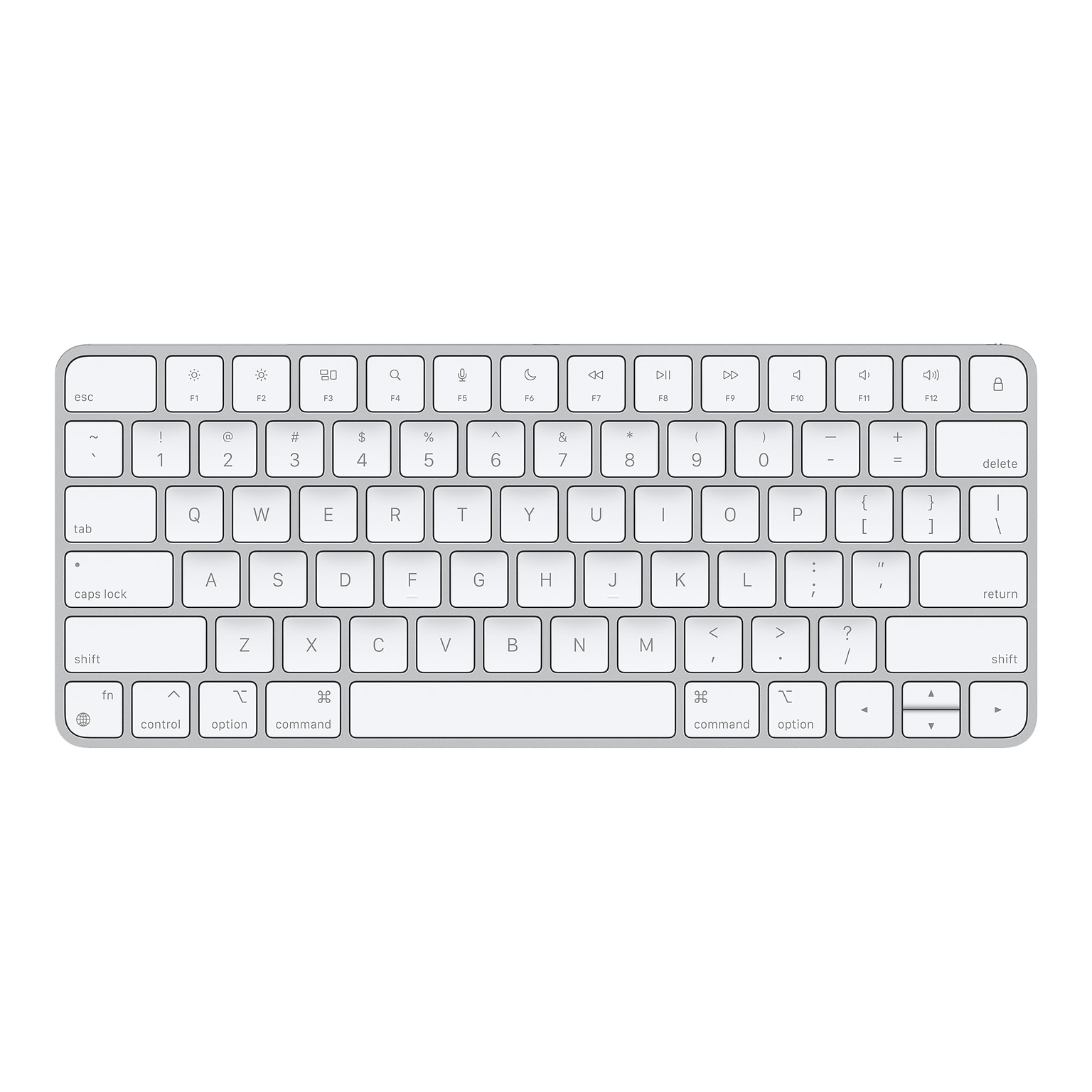 Apple Magic Keyboard Wireless, Silver/White Keys (MK2A3LL/A)