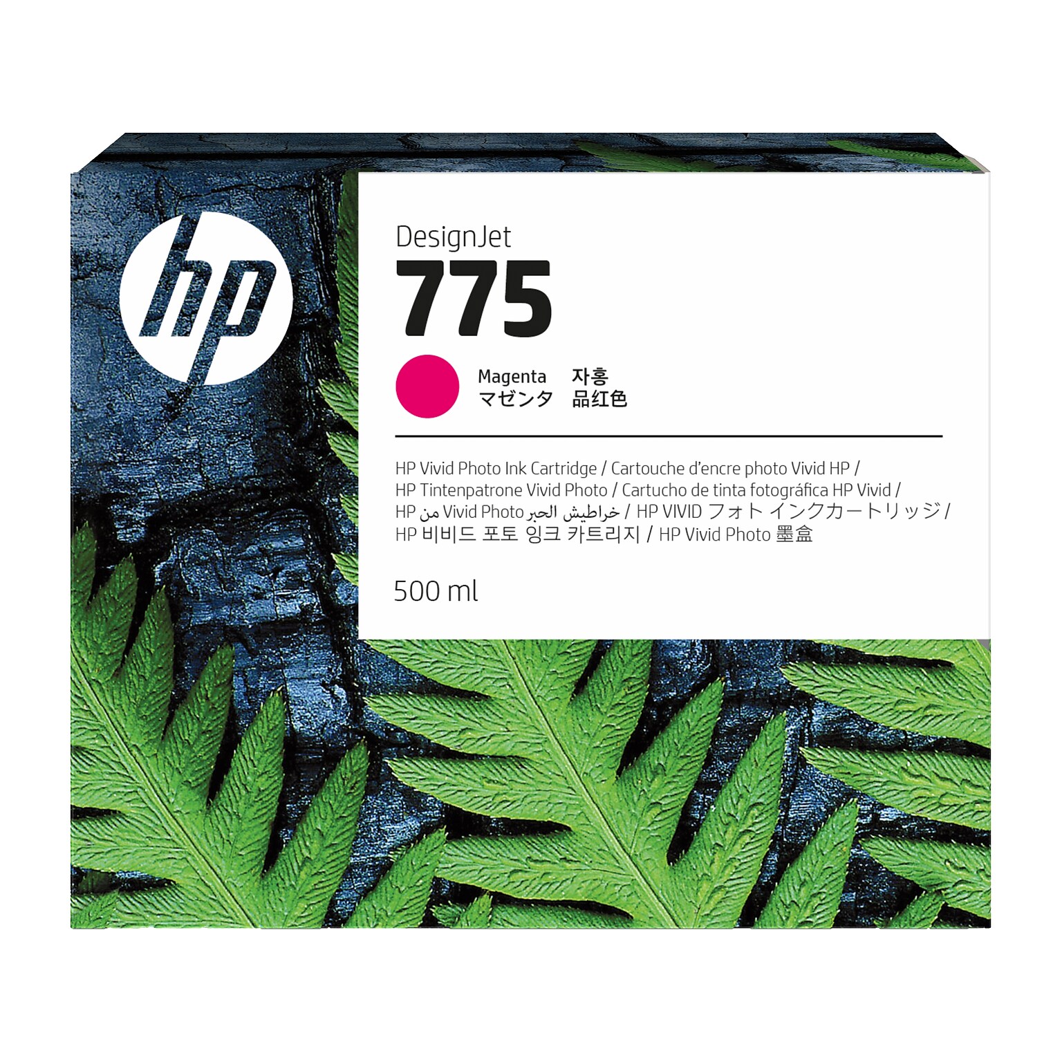 HP 775 Magenta Standard Yield Ink Cartridge (1XB18A)