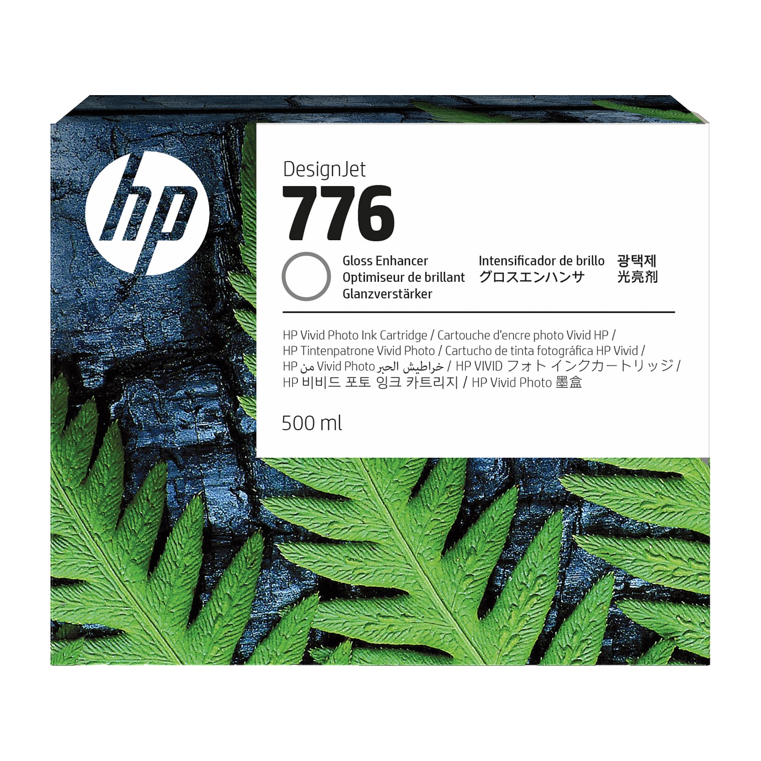 HP 776 Gloss Enhancer Standard Yield Ink Cartridge, Prints Up to 1,000 Pages (1XB06A)