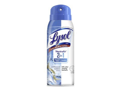 Lysol Neutra Air 2 in 1 Aerosol Air Freshener, Driftwood Waters Scent, 10 oz. (1920098287)