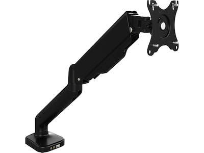 Bush Business Furniture Adjustable Monitor Arm, 17-32, Satin Black (AC99890-03)