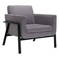 Zuo Homestead Cashmere Lounge Chair Gray 100765