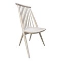 Zuo Bellevue Solid Acacia Wood Dining Chair Sun Drenched Acacia Pack of 2 100785