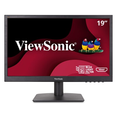 ViewSonic 19 WXGA LED Monitor, Black (VA1903H)