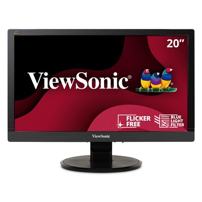 ViewSonic 20 1080p LED Monitor, Black (VA2055SM)