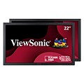 ViewSonic VA2252Sm_H2 22 LED Monitor, Black
