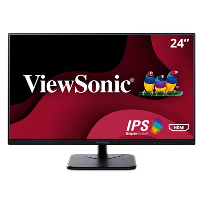 ViewSonic 24 100Hz LED Monitor, Black (VA2456-MHD)