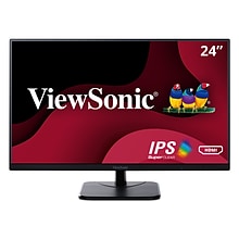 ViewSonic 24 1080p IPS LED Monitor, Black (VA2456-MHD)