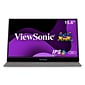 ViewSonic Portable 15.6" 60 Hz LCD Business Monitor, Black (VG1655)