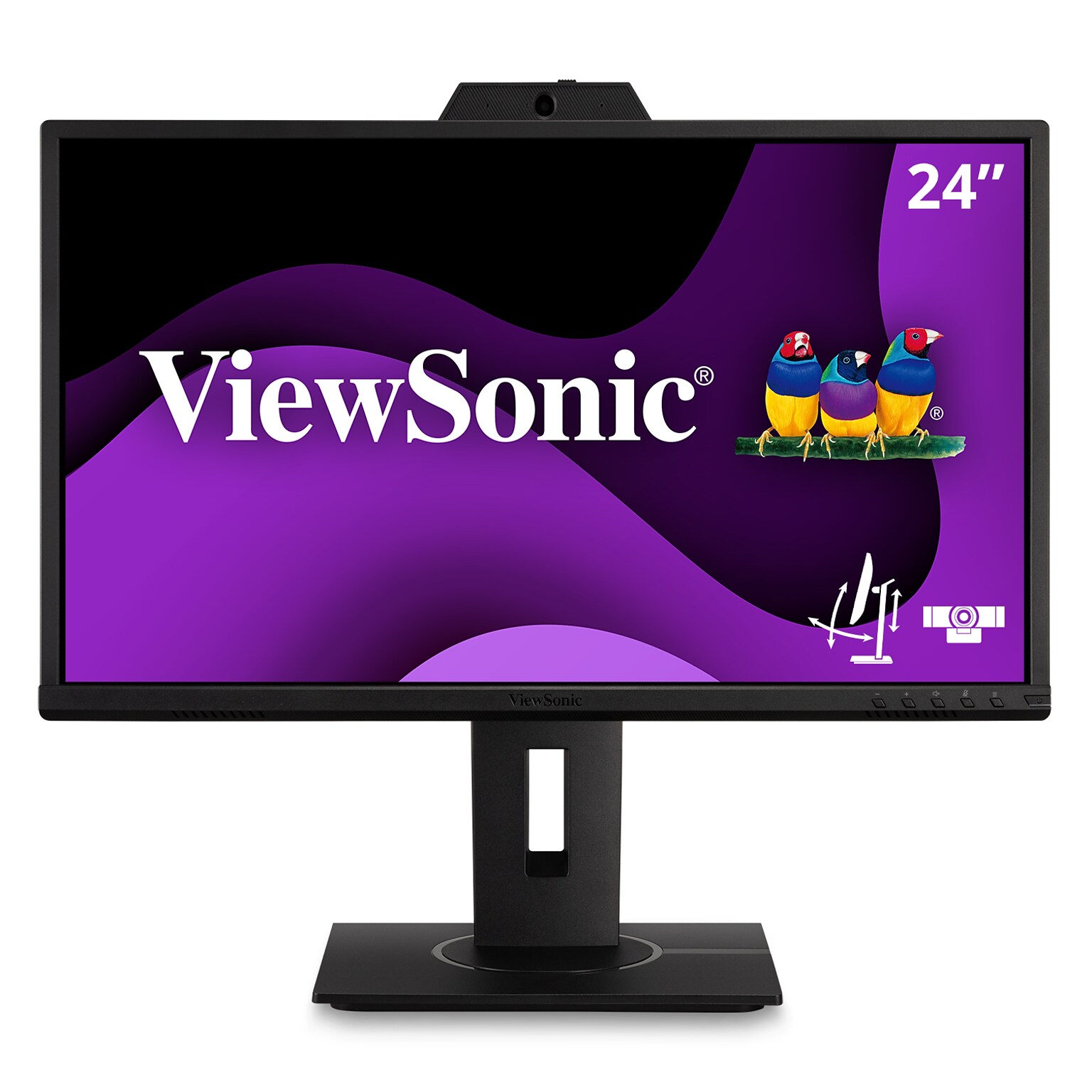 ViewSonic Ergonomic 24 60Hz LCD Monitor, Black (VG2440V)