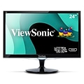 ViewSonic 24 60 Hz LCD Monitor, Black (VX2452MH)