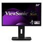 ViewSonic 24" 1080p IPS LED Ergonomic Monitor, Black (VG2448-PF)