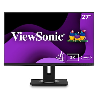 ViewSonic 27 1440P IPS LED Ergonomic Monitor, Black (VG2755-2K)