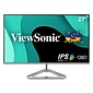 ViewSonic 27" 1080p Widescreen IPS LED Monitor, Black/Silver (VX2776-smhd)