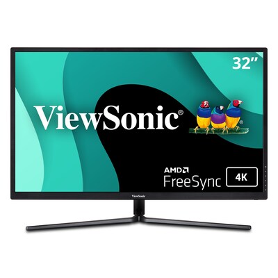 ViewSonic 32 4K Ultra HD IPS LED Monitor, Black(VX3211-4K-mhd)