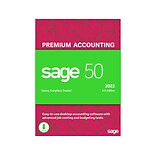 Sage 50 Premium Accounting for 2 Users, Windows, Download (PPA22022ESDCSRT)