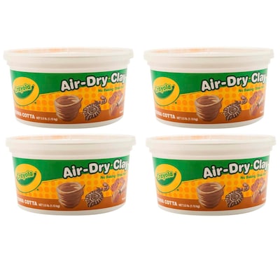 Air Dry Clay, Blue, 2.5 lb. Resealable Bucket, Crayola.com