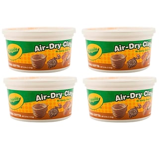 Crayola Air Dry Clay, White, 5Lb Bucket, No Bake Clay for Kids, Gift