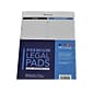RE-FOCUS THE CREATIVE OFFICE Premium Legal Pad, Ruled, 8.5 x 11.75, Blue, 30 Sheets/Pad, 2 Pads (4
