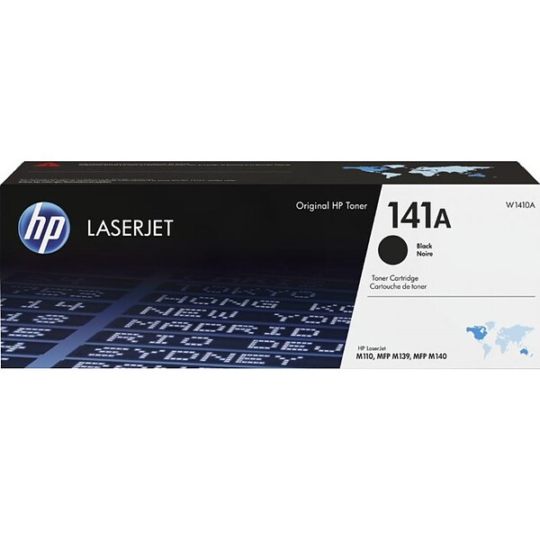 HP 141A Black Standard Yield Toner Cartridge (W1410A)