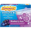 Emergen-C Immune+ Vitamin C Powder Blueberry Acai, 30/Pack (163771)