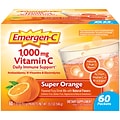 Emergen-C 1000mg Vitamin C Supplement Powder, Super Orange, 60/Pack (130213)