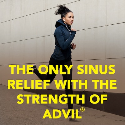 Advil® Sinus Congestion & Pain Relief, Pain & Fever Reducer, 1/Pack, 50/Box (019901)