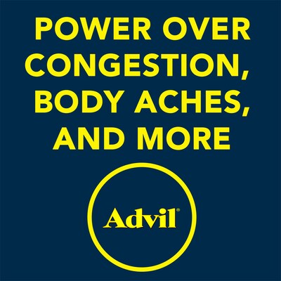 Advil® Sinus Congestion & Pain Relief, Pain & Fever Reducer, 1/Pack, 50/Box (019901)