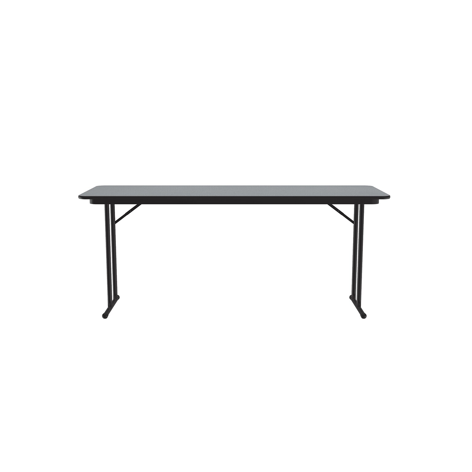 Correll Folding Table, 60 x 24, Gray Granite/Dove Gray (ST2460TF-15)