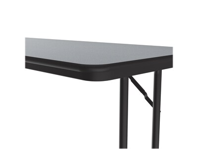 Correll Folding Table, 60" x 24", Gray Granite/Dove Gray (ST2460TF-15)