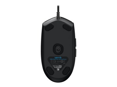 Logitech G203 LIGHTSYNC Ergonomic Optical USB Gaming Mouse, Black (910-005790)
